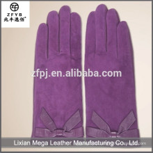 Neue Design Mode niedrigen Preis Kaninchen Pelz Fingerlose Handschuhe